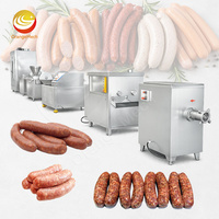 Machine à fabriquer des saucisses allemandes ORME, Embutidora, ligne de production de saucisses de bœuf entièrement automatique