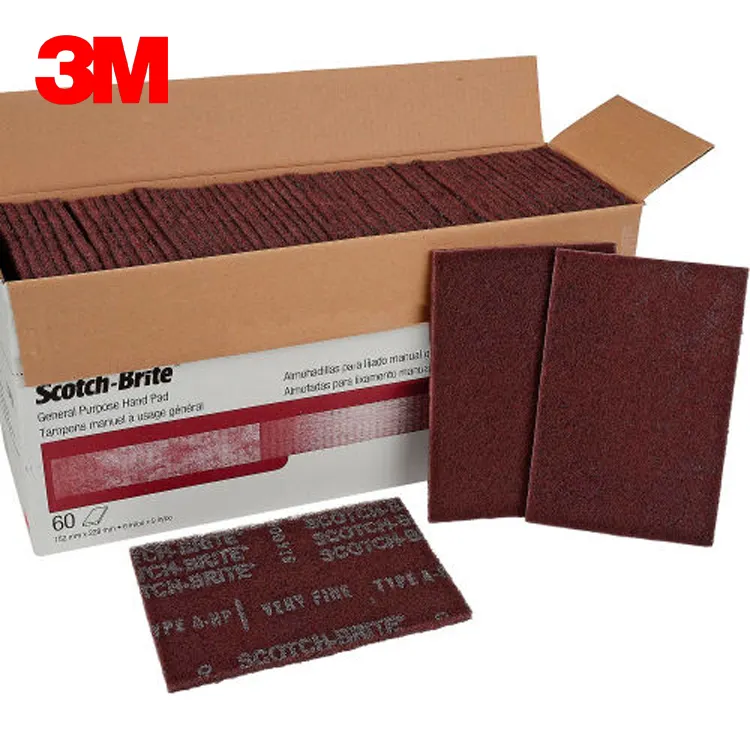 3M 7447B Scotch Brite HP-HP levigatura manuale abrasiva finitura automobilistica spugne Abrasive per la lavorazione dei metalli