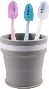 Bathroom Accessories Travel Silicone Reusable <strong>Toothbrush</strong> <strong>Head</strong> Cover Kids Clip Easy Clean <strong>Holder</strong> and Case for Any Size <strong>Toothbrush</strong> - Product Image 5