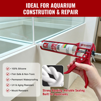 Scellant en silicone pour aquarium à séchage extrêmement rapide SOZEN-690 Non toxique pour les poissons
