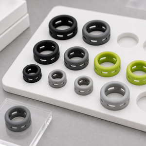 เคสซิลิโคน Oura Ring 5/4 Galaxy Ring RingConn Ultrahuman ป้องกันสมาร์ทริงทุกขนาด มีทุกไซส์ในสต็อก - Product Image 4