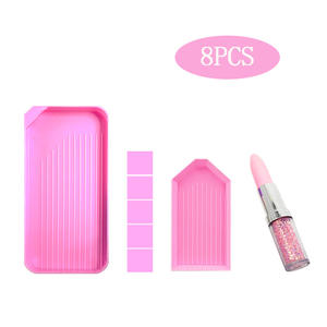 5D DIY diamanti strumento di pittura a forma di rossetto diamanti in plastica Art Painting Kit professionale per il disegno del mestiere per i bambini adulti - Product Image 3