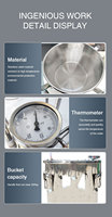 Dmwd — distillateur à base de citron, lavande, en acier inoxydable, 304, appareil de distillation pour huiles essentielles, cuisinière à gaz, peut être utilisé