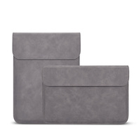 Housse en cuir PU souple étanche pour ordinateur portable