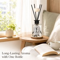 Diffuseur à bâtonnets 220 ml – Parfum longue durée pour la maison, le bureau et la salle de réception – Huile végétale naturelle