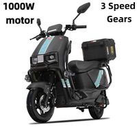 Nouveauté 2026 : Moto électrique 1000W, Vélo électrique puissant pour adultes, Moteur roue arrière, Idéal pour la livraison et la course tout-terrain