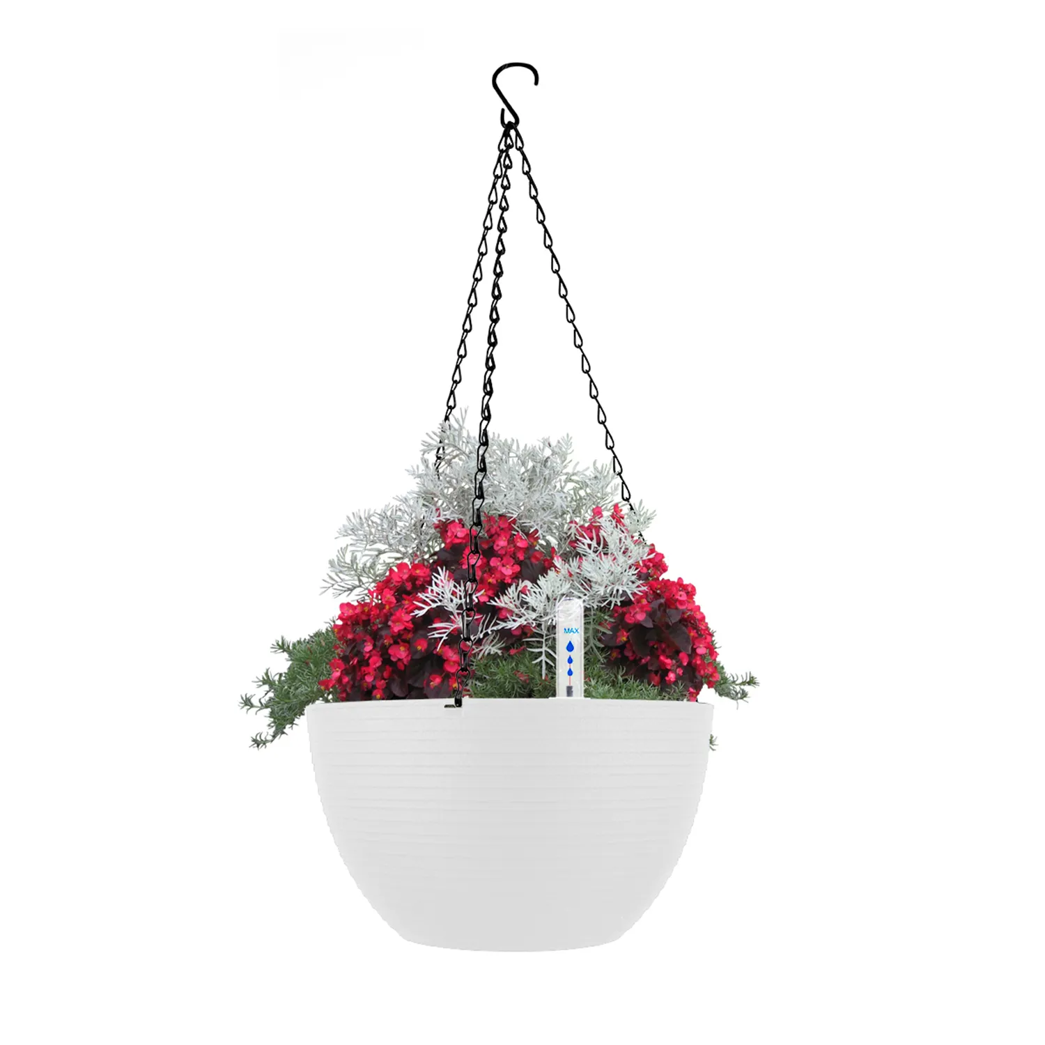 Wholesale Hanging Flower Pot Self watering Indicator Smart Plant Garden Pots Indoor Growing Planters