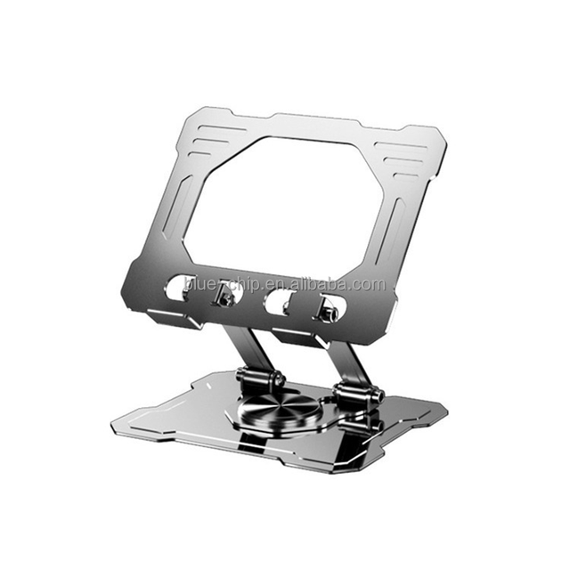 Vertical Swivel Universal Metal Mobile Holder Steel Folding Rotatable 360 Adjustable Height Steady Laptop Tablet Stand