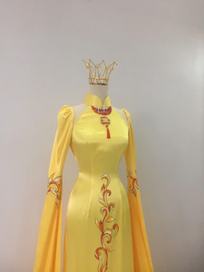 Robe Colonne Élégante en Soie pour Femme, Manches Longues, Robe de Soirée Formelle de Luxe, Conception Personnalisée, Vente en Gros - Product Image 5