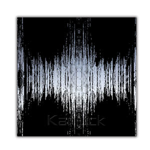 لوحة فن تجريدي مزخرفة من القماش مع رقاقات - Product Image 4