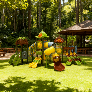 Modern Çocuk Oyun Alanı Açık Hava Çocuk Salıncak Setleri Çocuk Oyun Alanı Açık Hava Oyun Parkı Ekipmanları - Product Image 2