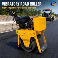 Compacteur routier vibrant à tambour unique QS600S, autoporté, pour asphalte et sol, avec moteur Changchai