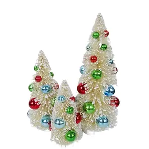 ديكور شجرة السيزال بالجملة لتزيين عيد الميلاد