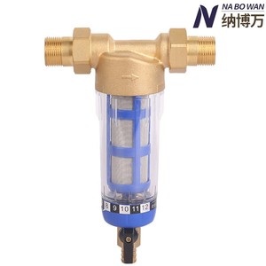 1-Inch 6-Point Manual Pre-<b>Filter</b> Scraper Household NSF Certified Backwash <b>Tap</b> <b>Water</b> Purifier with Ultrafiltration Machine - Product Image 2
