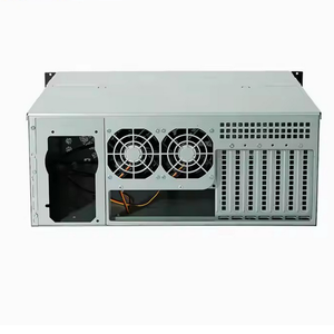 Boîtier de rack de serveur 4U 8 baies de disque dur remplaçables à chaud Profondeur de 400mm Prend en charge la carte mère EATX Max Facteur de forme ATX Comprend un <span class=keywords><strong>ventilateur</strong></span> - Product Image 3