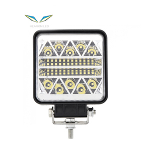 Lampe de travail LED Super brillante, 126W, 6000K, carrée, étanche, phare de voiture pour Suv tout-terrain, bateau, <span class=keywords><strong>4X4</strong></span>, JK, 4Wd, camion, voitures, <span class=keywords><strong>Auto</strong></span> - Product Image 1