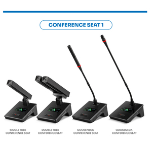 Oem không dây cổ ngỗng ngưng <span class=keywords><strong>Microphone</strong></span> cho máy tính để bàn bảng bục họp hội nghị Studio XLR Loại C kết nối kim loại - Product Image 3