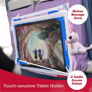 Cubierta de bandeja de viaje de <span class=keywords><strong>tren</strong></span> de avión plegable personalizada BSCI con bolsillos cubierta de mesa de bandeja de avión portátil para niños - Product Image 3