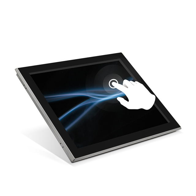 17 Inch LCD IP65 Capacitive Touch Screen Tablet PC I7 I5 J1900 All in One Computer 2xLans 2xCOM GPIO Fanless Industrial Computer