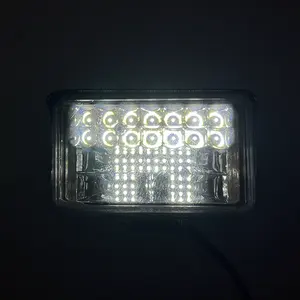 4 pouces de lumière parallèle 12V-24V 30LED à usage général Spot carré étanche Off Road LED lampe de travail pour camion van