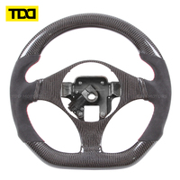 Volante de Fibra de Carbono Real TDD Compatible con Mitsubishi Evolution 2001-2007 Lancer Evo