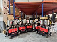 Máquina selladora de juntas de hormigón JS-S2 110V/220V 1.1KW, bomba de poliurea para proyectos de preparación de hormigón sin juntas con resina epoxi