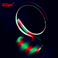 Lumières néon de haute qualité, étanches IP68, fabrication de lumières LED, aménagement paysager de jardin, 18x16mm, néon flexible LED adressable WS2811 RGB