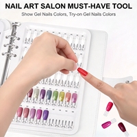 Nouveau Livre de Nuanciers de Couleurs pour Ongles 2026 – 150 à 200 Couleurs – Présentoir de Vernis Gel – Nuancier pour Salons Professionnels et Fournitures de Manucure