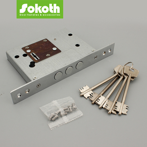 Замок корпусного типа с ключами из цинкового сплава - Product Image 2