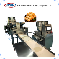 Machine automatique multifonctionnelle pour la fabrication de pâtes à samosas et de feuilles de lumpia, machine à faire des feuilles de rouleaux de printemps