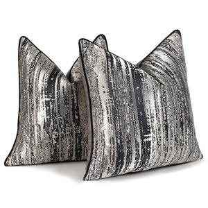 Bantal dekorasi rumah Eropa hadiah untuk traveldilepas dan Dicuci Jacquard disepuh lembut Sof - Product Image 2