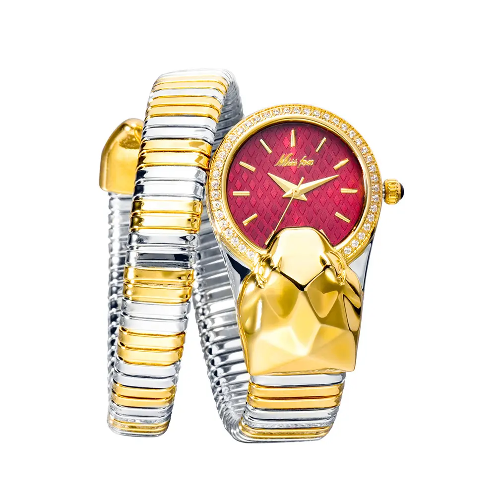 fancy ladies Red Dial Unique wrist watches buy online brands luxury women