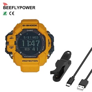 BEEFLYPOWER Nouveau Produit Chargeur USB de Remplacement CasioH2000 Adaptateur de Chargeur de Montre Intelligente pour <span class=keywords><strong>G</strong></span>-S HOCK GBD-H2000 - Product Image 1