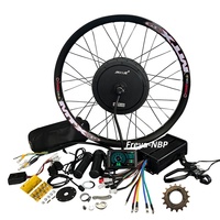 Mxus 3k-Turbo 72V3000w 3T Hub Motor Motor Bike Moteur de vélo électrique arrière 80A Sine Wave UKC1 + Ebike Conversion Kit MTX 26 "27.5" 29"