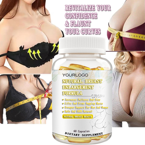 Capsules de gel moussantes antioxydantes pour l'amélioration et le raffermissement des seins, à base de plantes, pour femmes adultes, en marque privée OEM/ODM - Product Image 3