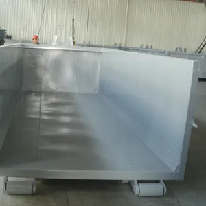 T502D open type lead the industry golden supplier bin storage hook lift bin trailer