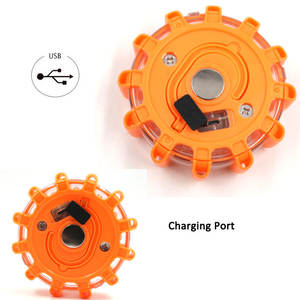 Feux de signalisation stroboscopiques, feux de toit magnétiques pour voiture, balise de signalisation d'urgence, lampe de travail clignotante, feux de sécurité routière LED, fusées éclairantes - Product Image 4