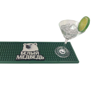 Durable Embossed Logo Non Slip PVC Bar Pad Waterproof Spill Control Heat Resistant Bar Runner Counter Service Protection <b>Mat</b> - Product Image 6