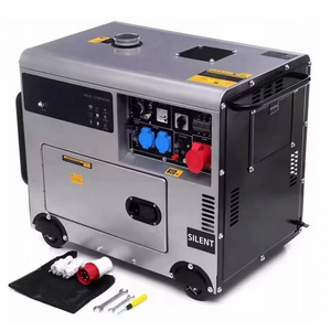 6.5KVA 8KVA 7.5KVA 10KVA Outdoor Diesel Silent <b>Generators</b> with ATS and <b>Mobile</b> Type for Commercial & Residential Use SD-1S - Product Image 2