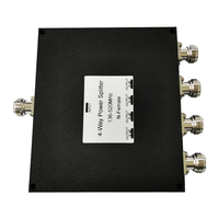 Répartiteur de signal universel 4 voies N-Femelle pour talkie-walkie VHF UHF 136-520 MHz
