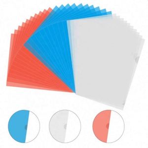Les meilleures dossiers en plastique transparents A4 à ouverture supérieure et latérale, pochettes transparentes pour documents - Product Image 3