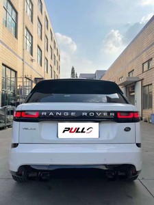 Kit de carrosserie de pare-chocs pour Range rover <span class=keywords><strong>velar</strong></span> 2017-2021 mise à niveau vers le modèle <span class=keywords><strong>SVA</strong></span> comprenant un ensemble de pare-chocs avant et arrière avec grille - Product Image 4
