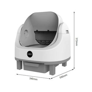 Lettiera Automatica per Animali Domestici, Controllabile tramite App, Autopulente, Ecologica, Facile da Pulire, Capacità 65 Litri, in ABS - Product Image 2