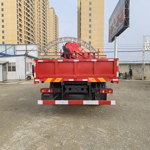 รถบรรทุกติดเครนพับได้ Dongfeng D1 4x2 8 ตัน พร้อมเครน Xinweili สำหรับขนย้ายวัสดุก่อสร้าง - Product Image 3