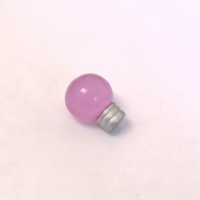 En vrac 100 Pcs/Lot nouveau mignon ampoule lumineuse résine Cabochons lueur dans l'obscurité maison de poupée jouer jouets pour bricolage accessoires décor à la maison