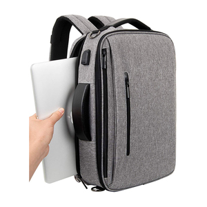 Waterproof Laptop <strong>Backpack</strong> with USB Zipper Closure Air Cushion Belt (20-39L) <strong>Convertible</strong> Business Briefcase Office Travel Bag - Product Image 3