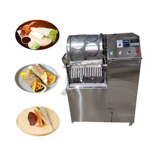 42cm Ethiopian Injera Spring Roll Sheet Wrapper Making <b>Machine</b> 304 Stainless Steel 20 PCS/MIN Motor Multifunctional Price - Product Image 6