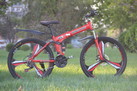 Prix attractif, vélo de montagne/vélo de route en acier carbone, 24/27 vitesses, 24/26 pouces