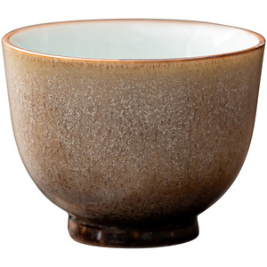 Retro Kiln Fired Stoneware Teacups Round Lead Free For Kung Fu <b>Tea</b> <b>Set</b> Home Use Personal <b>Gift</b> Dehua County Origin - Product Image 5