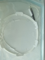 Accessoire laser diode pour liposuccion endolaser, fibre optique jaune 400µm 600µm, polyimide haute flexibilité, avec une seule couche de silicone souple